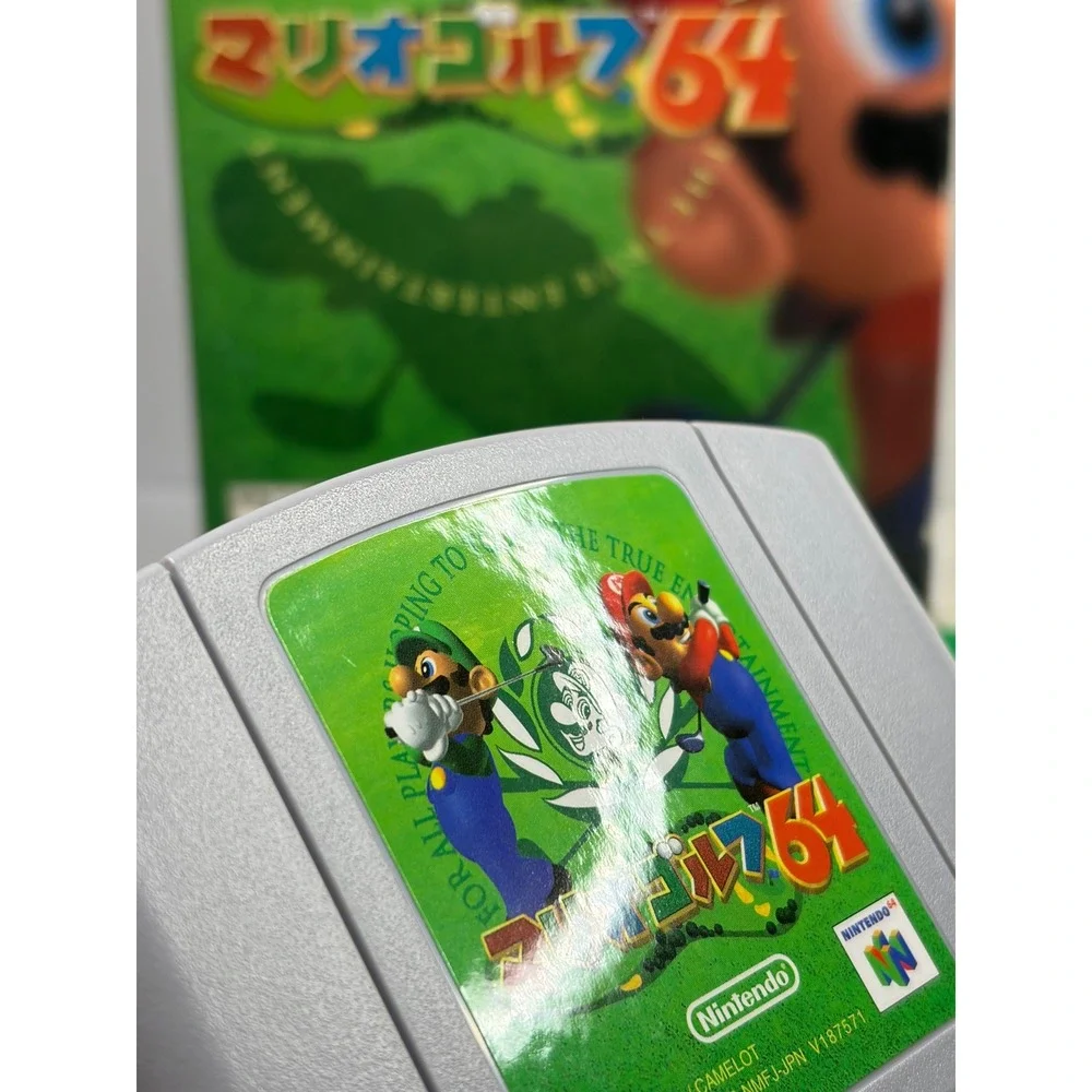 Mario Golf 64 Nintendo 64 N64 Japan Import CIB NUS-P-NMFJ Complete Boxed